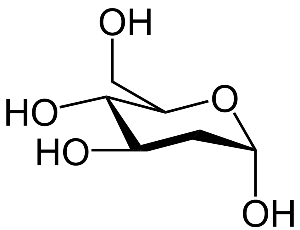 Chemical structure of 2-deoxy-D-glucose (2-DG)