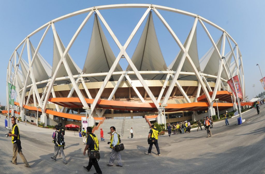 Jawaharlal Nehru Stadium, New Delhi, main venue of the 2010 Commonwealth Games